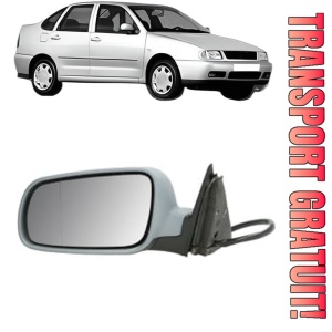 Oglinda Stanga Volkswagen POLO III CLASSIC (6V2) din 1995 - 2002, Auto, Reglaj electric, Completa