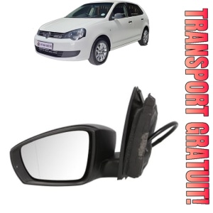 Oglinda Stanga Volkswagen POLO VIVO Hatchback (6S1, 6S3) din 2010 - 2019, Auto, Reglaj electric, Completa