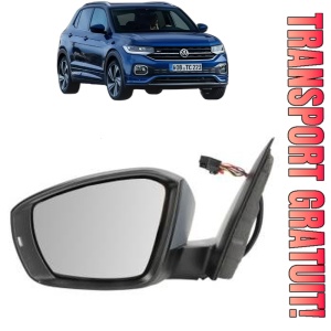 Oglinda Stanga Volkswagen T-CROSS (C11, D31) din 2018 - 2020, Auto, Reglaj electric, Completa