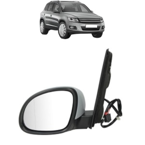 Oglinda Stanga Volkswagen TIGUAN (5N_) din 2007 - 2018, Auto, Reglaj electric, Completa - Img 2