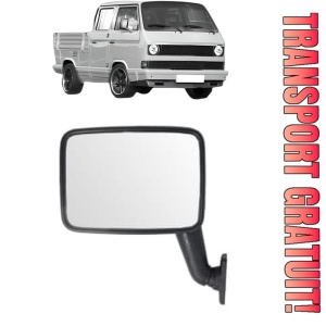 Oglinda Stanga Volkswagen TRANSPORTER T3 Platform/Chassis (24_) din 1979 - 1992, Auto, Reglaj manual, Completa