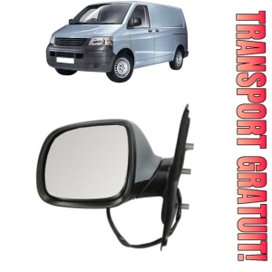 Oglinda Stanga Volkswagen TRANSPORTER T5 Van (7HA, 7HH, 7EA, 7EH) din 2003 - 2015, Auto, Reglaj electric, Completa