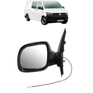 Oglinda Stanga Volkswagen TRANSPORTER T6 / CARAVELLE T6 Bus (SGB, SGJ, SHB, SHJ) din 2015 - 2024, Auto, Reglaj manual, Completa - Img 2