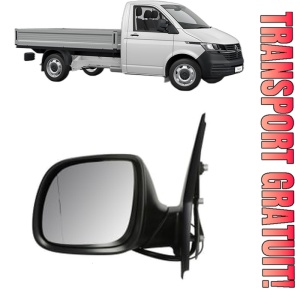 Oglinda Stanga Volkswagen TRANSPORTER T6 Platform/Chassis (SFD, SFE, SFL, SFZ, SJD, SJ din 2015 - 2024, Auto, Reglaj electric, Completa