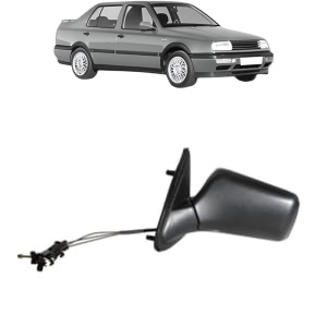 Oglinda Stanga Volkswagen VENTO (1H2) din 1991 - 1998, Auto, Reglaj mecanic, Completa - Img 2