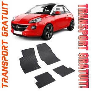 Opel Adam, Hatchback, fabricat din 01.2013 - 05.2019, set covorase auto dedicate, din cauciuc 100% Premium