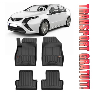 Opel Ampera, Sedan, Din 2012 - 2014 , Set Covorase Auto Tip Tavita Premium 3D, din cauciuc