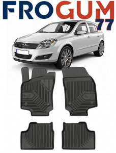 Opel Astra H Din 2004 - 12.2014, Coupe , Set Covorase Auto Tip Tavita Premium 3D, din cauciuc accesorii pentru autoturismul tau - masina v168037
