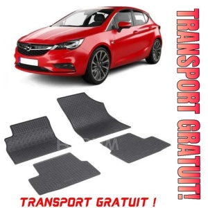 Opel Astra K Lux, Combi, fabricat din 04.2016 - Prezent, Covorasele fabricat din Spate Mai Mari, set covorase auto dedicate, din cauciuc 100% Premium - Transport Gratuit
