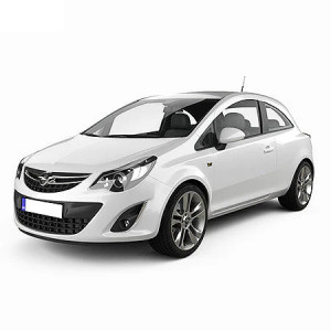 Opel Corsa D, Hatchback, Din 2006 - 11.2014 , Set Covorase Auto Tip Tavita Premium 3D, din cauciuc accesorii pentru autoturismul tau - masina v175578