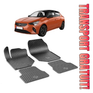 Opel Corsa F (2019-2025) Set 4 covorase auto cauciuc Urban Line