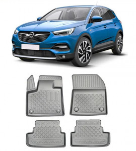 Opel Grandland X Phev, Suv, Din 11.2019 - Prezent , Set Covorase Auto Tip Tavita Premium 3D, din cauciuc accesorii pentru autoturismul tau - masina v170918