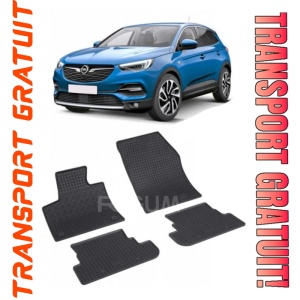 Opel Grandland X PhEV, Suv, fabricat din 11.2019 - Prezent, set covorase auto dedicate, din cauciuc 100% Premium - Img 1