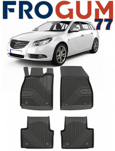 Opel Insignia A Din 01.2009 - 08.2017, Combi , Set Covorase Auto Tip Tavita Premium 3D, din cauciuc accesorii pentru autoturismul tau - masina v168581