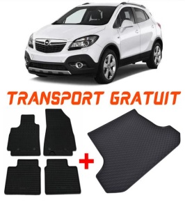 Opel Mokka A din 09.2012 - 06.2019 Suv *3 , Set Covorase + tavita portbagaj auto accesorii pentru autoturismul tau - masina v2388