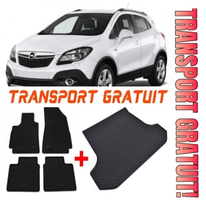 Opel Mokka-e Set Covorase + tavita portbagaj auto Opel Mokka-e B fabricatie 02.2021 - prezent, caroserie suv, fara portbagaj intermediar