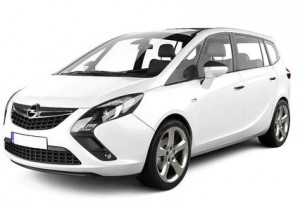 Opel Zafira Life, Van, fabricat din 03.2019 - Prezent, Rand 3, set covorase auto dedicate, din cauciuc 100% Premium accesorii pentru autoturismul tau - masina v157301