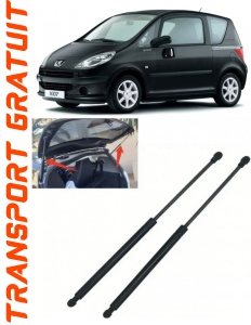 Peugeot 1007 Set 2 amortizoare pentru portbagaj / haion Krosno compatibil cu Peugeot 1007 Hatchback fabricat intre 2005 accesorii pentru autoturismul tau - masina v87904