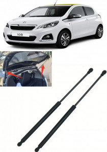 Peugeot 108 Set 2 amortizoare pentru portbagaj Krosno compatibil cu Peugeot 108 Hatchback fabricat intre 2014 accesorii pentru autoturismul tau - masina v86214