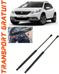 Peugeot 2008 I Set 2 amortizoare pentru portbagaj / haion Krosno compatibil cu Peugeot 2008 I SUV fabricat intre 2013-2019 accesorii pentru autoturismul tau - masina v89023