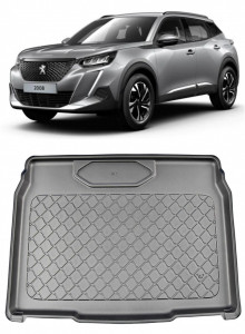 Peugeot 2008 II Suv din 01.2020 - Prezent, Tavita Pentru Portbagaj Lux Premium Dedicata, Portbagaj Inferior *1 accesorii pentru autoturismul tau - masina v192117