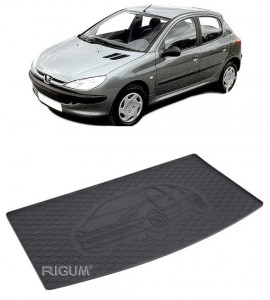 Peugeot 206 Hatchback din 1998 - 2010 *2, Tavita Pentru Portbagaj Lux Premium Dedicata, accesorii pentru autoturismul tau - masina v185792