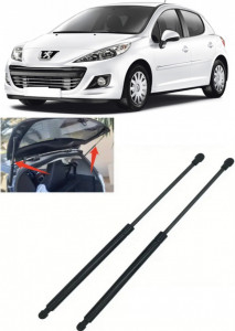 Peugeot 206 Set 2 amortizoare pentru portbagaj / haion Krosno compatibil cu Peugeot 206 Hatchback fabricat intre 2007 accesorii pentru autoturismul tau - masina v90850