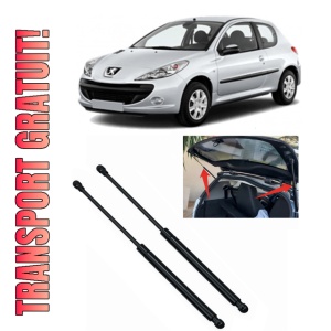 Peugeot 206 Set 2 amortizoare pentru portbagaj Krosno compatibil cu Peugeot 206 Hatchback fabricat intre 2000-2007