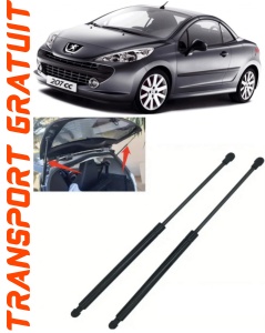 Peugeot 207 CC Set 2 amortizoare pentru portbagaj Krosno compatibil cu Peugeot 207 CC Hatchback fabricat intre 2007-2015 accesorii pentru autoturismul tau - masina v86782
