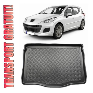 Peugeot 207 Combi din 2007 - 06.2013 *1, Tavita Pentru Portbagaj Lux Premium Dedicata,