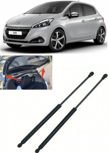 Peugeot 208 I Set 2 amortizoare pentru portbagaj Krosno compatibil cu Peugeot 208 I fabricat intre 2012-2019 accesorii pentru autoturismul tau - masina v85483