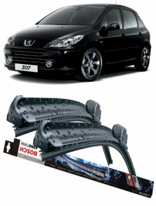 Peugeot 307 Set 2 stergatoare parbriz Bosch Bosch Aerotwin compatibile cu Peugeot 307 2003-2009 (70 cm / 65 cm) accesorii pentru autoturismul tau - masina v120329