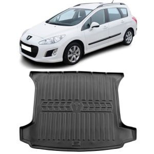 Peugeot 308 I (T7) Combi 5 Locuri (2007-2013) Tavita cauciuc pentru protectie portbagaj dedicata pentru Peugeot 308 Transport Gratuit accesorii pentru autoturismul tau - masina v25669