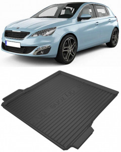 Peugeot 308 II din 06.2014 - Prezent Combi Cu Urechi Stanga-Dreapta *1, Tavita Pentru Portbagaj Lux Premium Dedicata, accesorii pentru autoturismul tau - masina v185010