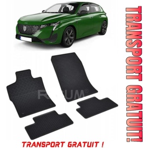 Peugeot 308 III Plug-In Hybrid fabricat din 12.2021 - Prezent, Hatchback, set covorase auto dedicate, din cauciuc 100% Premium - Transport Gratuit