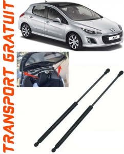 Peugeot 308 Set 2 amortizoare pentru portbagaj Krosno compatibil cu Peugeot 308 Hatchback fabricat intre 2007-2014 accesorii pentru autoturismul tau - masina v86049