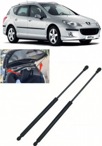 Peugeot 407 Set 2 amortizoare pentru portbagaj / haion Krosno compatibil cu Peugeot 407 Combi fabricat intre 2004-2010 accesorii pentru autoturismul tau - masina v87295