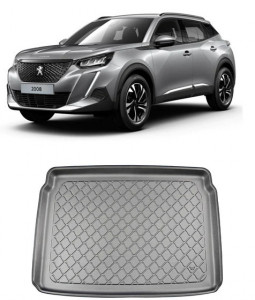 Peugeot E-2008 II Suv din 08.2020 - Prezent, Tavita Pentru Portbagaj Lux Premium Dedicata, Portbagaj Superior *1 accesorii pentru autoturismul tau - masina v187248