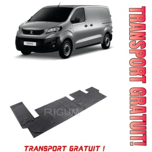 Peugeot Expert III Traveller, Van, fabricat din 01.2016 - Prezent, Rand 2, Masina Are 6 Locuri, set covorase auto dedicate, din cauciuc 100% Premium - Transport Gratuit