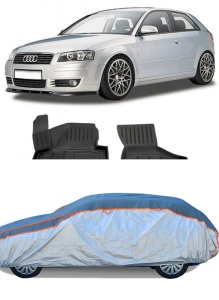 Prelata Antigrindina pentru auto Audi A3 (8P) (2003-2012) - husa protectie antigrindina si intemperii meteo severe - anti-grindina vijelii furtuni pentru auto accesorii pentru autoturismul tau - masina v58744