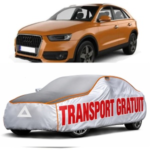Prelata Antigrindina pentru auto Audi Q3 I (8U) 2011-2018 - husa protectie antigrindina si intemperii meteo severe - anti-grindina vijelii furtuni pentru auto