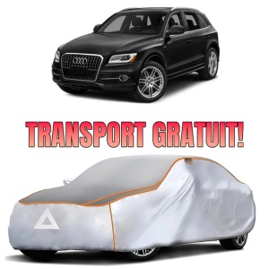 Prelata Antigrindina pentru auto Audi Q5 (Typ 8R) I 2008-2017 - husa protectie antigrindina si intemperii meteo severe - anti-grindina vijelii furtuni pentru auto