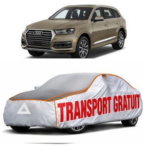 Prelata Antigrindina pentru auto Audi Q7 (2015-). Q8 (2018-) (Inclusiv Hybrid) - husa protectie antigrindina si intemperii meteo severe - anti-grindina vijelii furtuni pentru auto