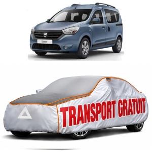 Prelata Antigrindina pentru auto Dacia Dokker (2013-) - husa protectie antigrindina si intemperii meteo severe - anti-grindina vijelii furtuni pentru auto