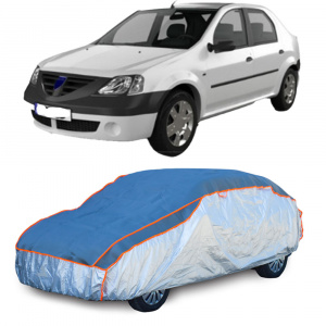 Prelata Antigrindina pentru auto Dacia Logan I 2004-2012 - husa protectie antigrindina si intemperii meteo severe - anti-grindina vijelii furtuni pentru auto accesorii pentru autoturismul tau - masina v57736