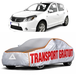 Prelata Antigrindina pentru auto Dacia Sandero I2007-2012 - husa protectie antigrindina si intemperii meteo severe - anti-grindina vijelii furtuni pentru auto