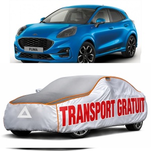 Prelata Antigrindina pentru auto Ford Puma (Inclusiv Hybrid) (2020-) - husa protectie antigrindina si intemperii meteo severe - anti-grindina vijelii furtuni pentru auto