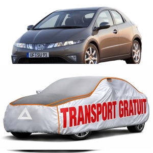 Prelata Antigrindina pentru auto Honda Civic hatckback VIII 2005-2011 - husa protectie antigrindina si intemperii meteo severe - anti-grindina vijelii furtuni pentru auto