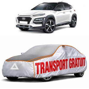Prelata Antigrindina pentru auto Hyundai Kona Versiunea Benzina (2017-) - husa protectie antigrindina si intemperii meteo severe - anti-grindina vijelii furtuni pentru auto