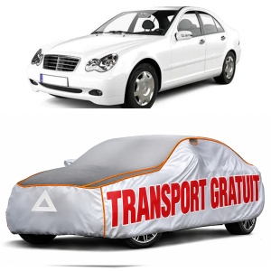 Prelata Antigrindina pentru auto Mercedes C-Class (W 203) (2000-2007) - husa protectie antigrindina si intemperii meteo severe - anti-grindina vijelii furtuni pentru auto